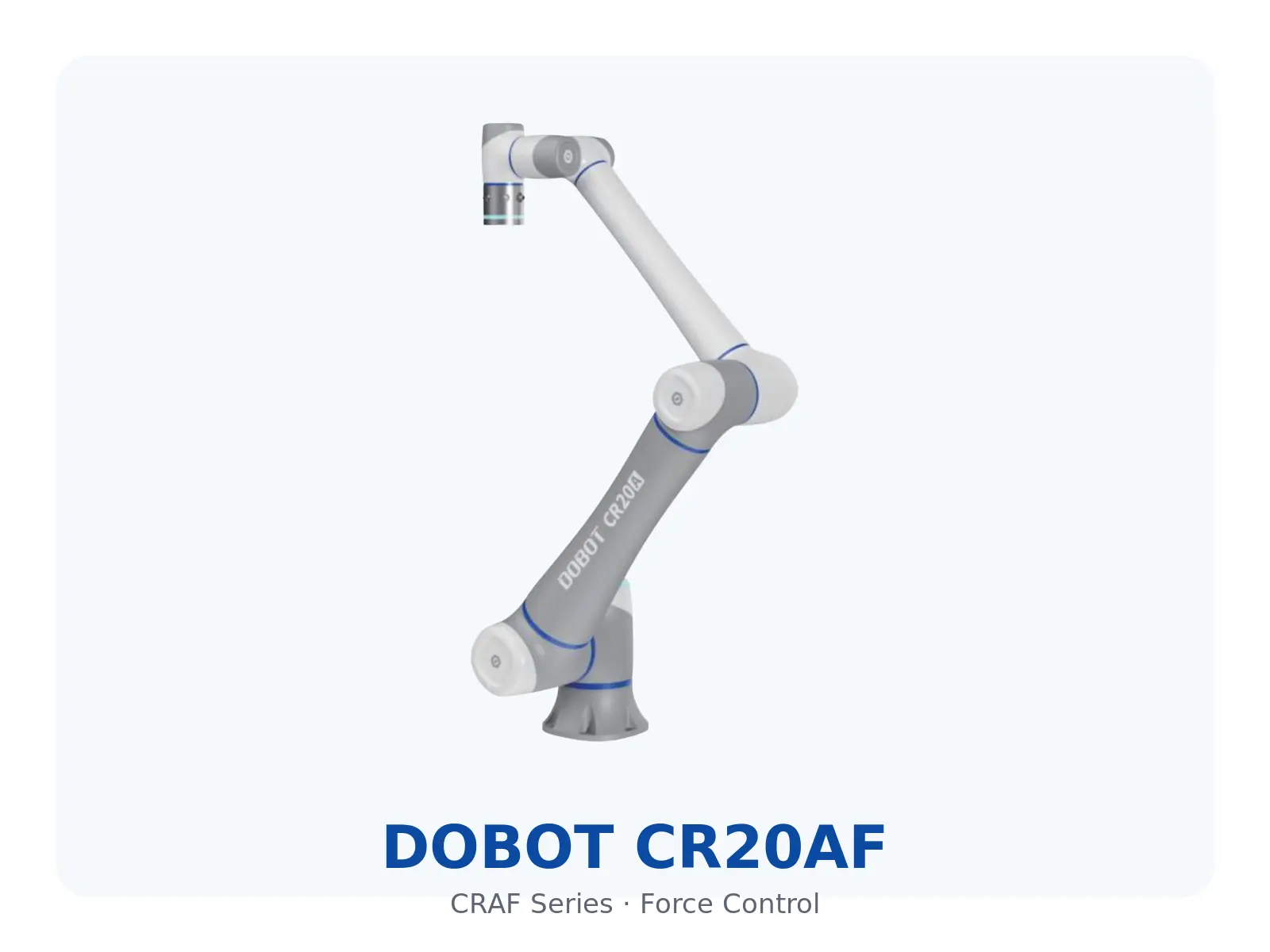 DOBOT CR20AF — коллаборативный робот с силомоментным датчиком, 20 кг / 1700 мм