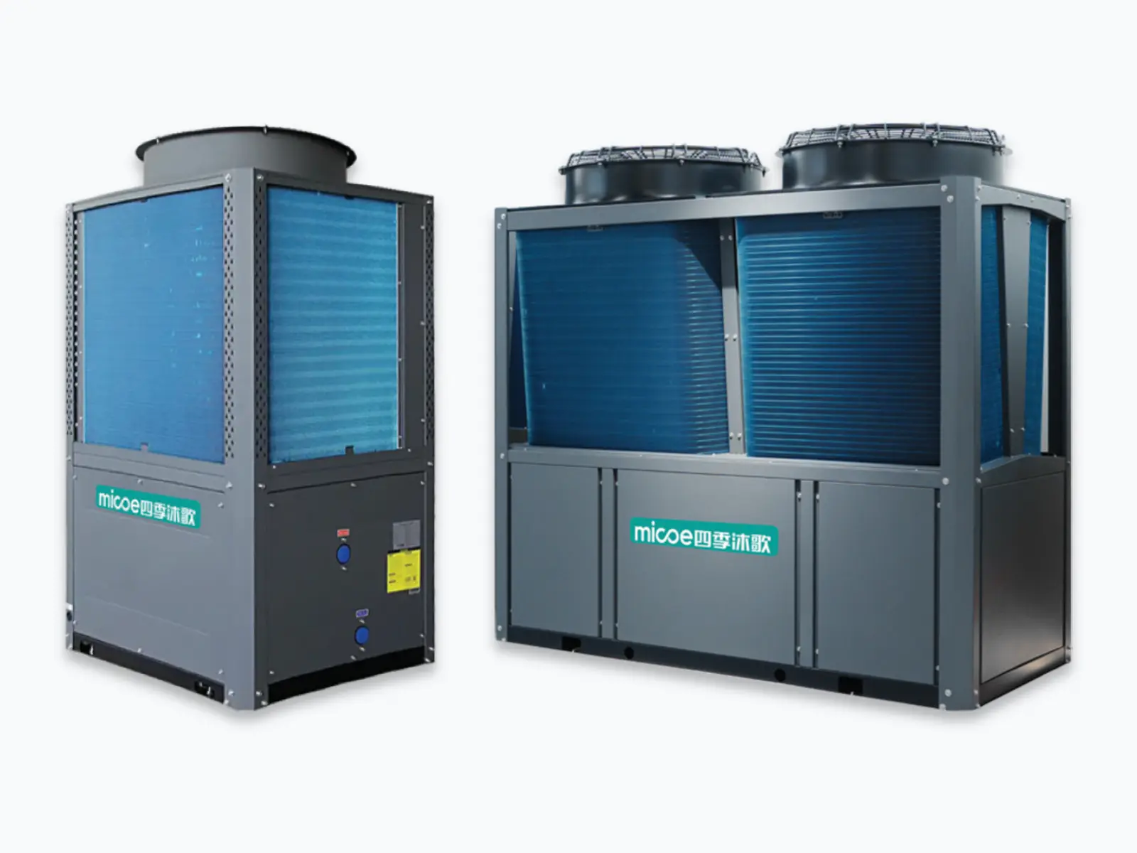 Коммерческий тепловой насос MICOE R290 50–90 кВт