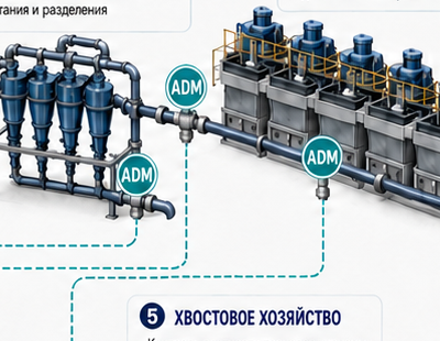 Гидроциклонная классификация